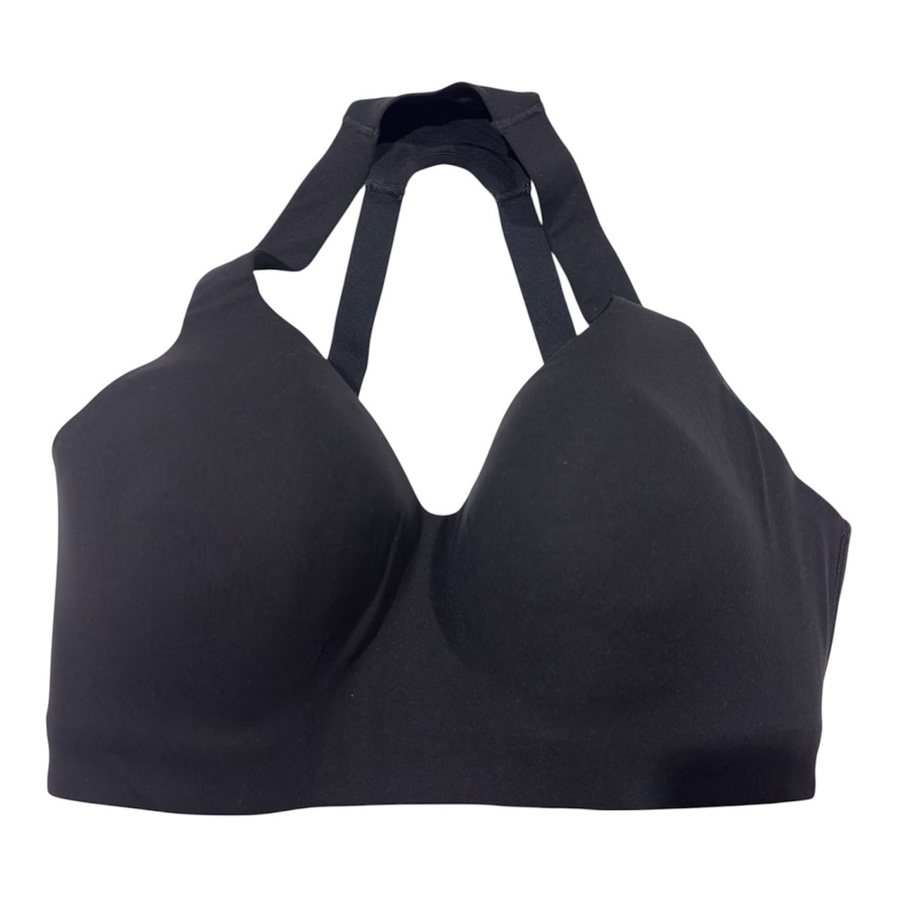 Chantelle High Impact Sports Bra Black Wireless Racerback 2948 Size Large NEW